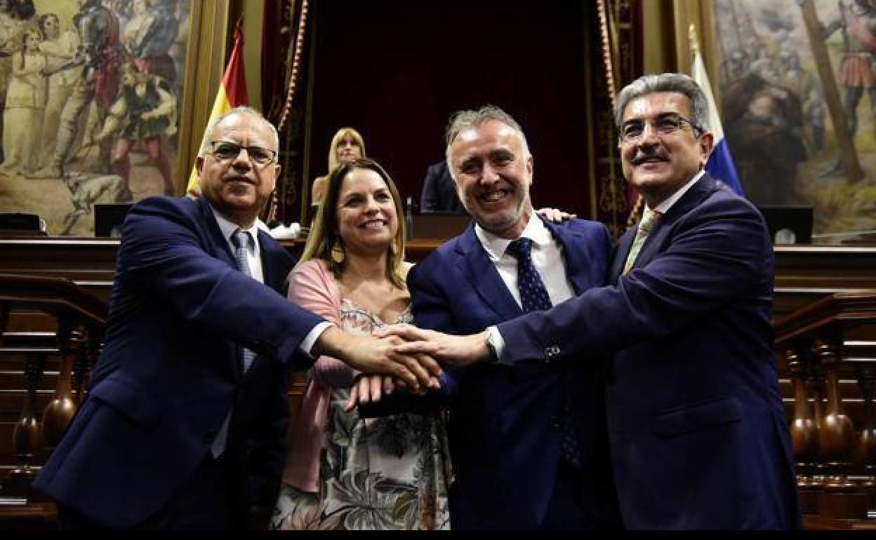 Coalición en el Gobierno de Canarias.