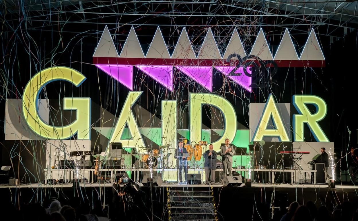 El recinto La Quinta acogió el pasado sábado la gala de presentación de las Fiestas de Santiago. 