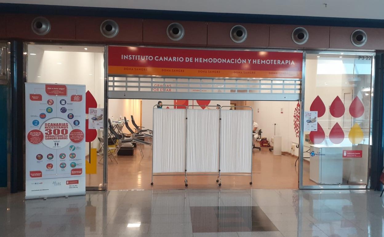 El punto de extracción se encuentra en la tercera planta. 