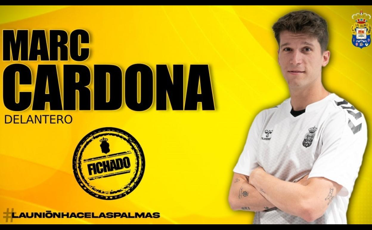 Marc Cardona, nuevo fichaje de la UD