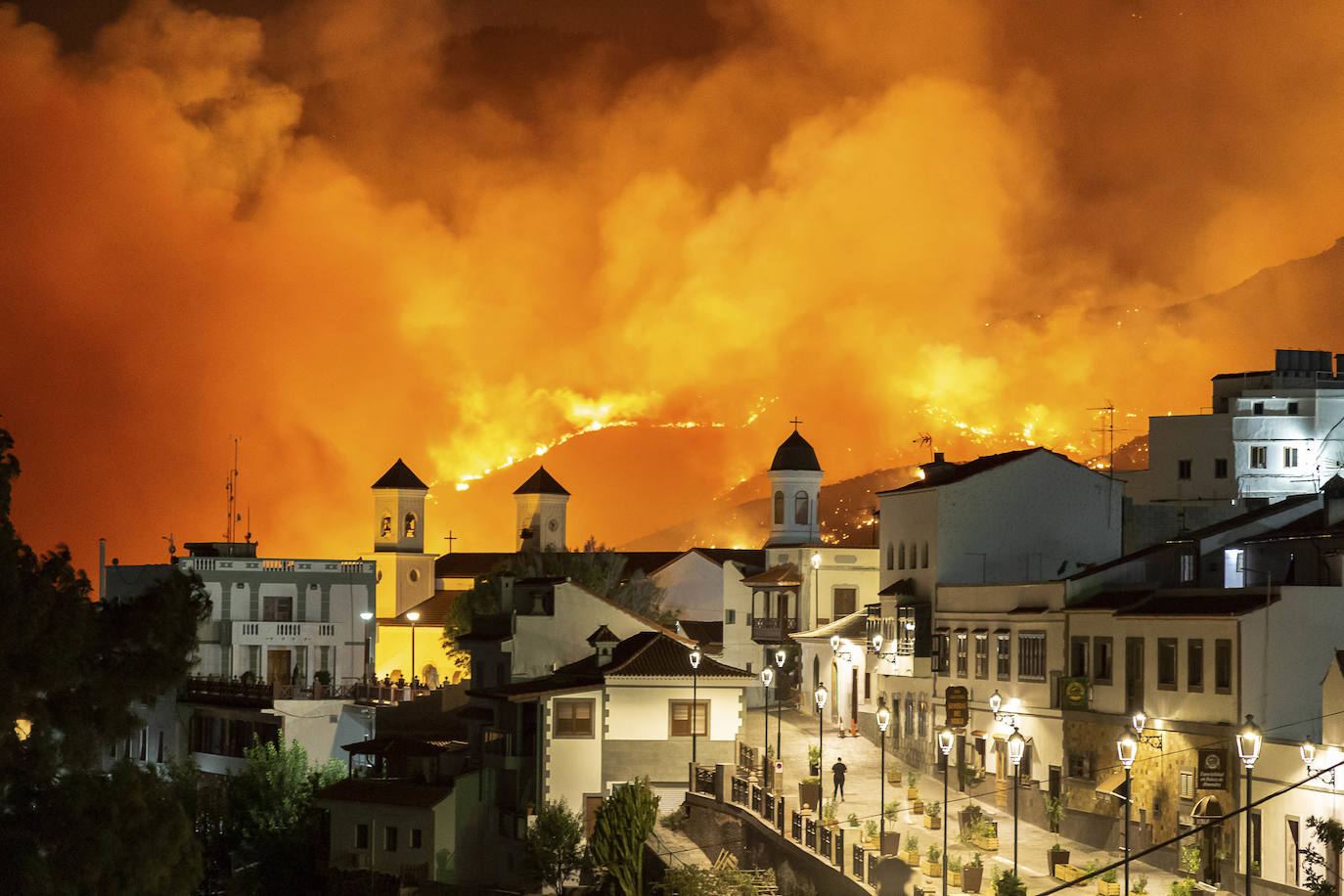 El incendio en Gran Canaria, en el verano de 2019, arrasó casi 10.000 hectáreas. 