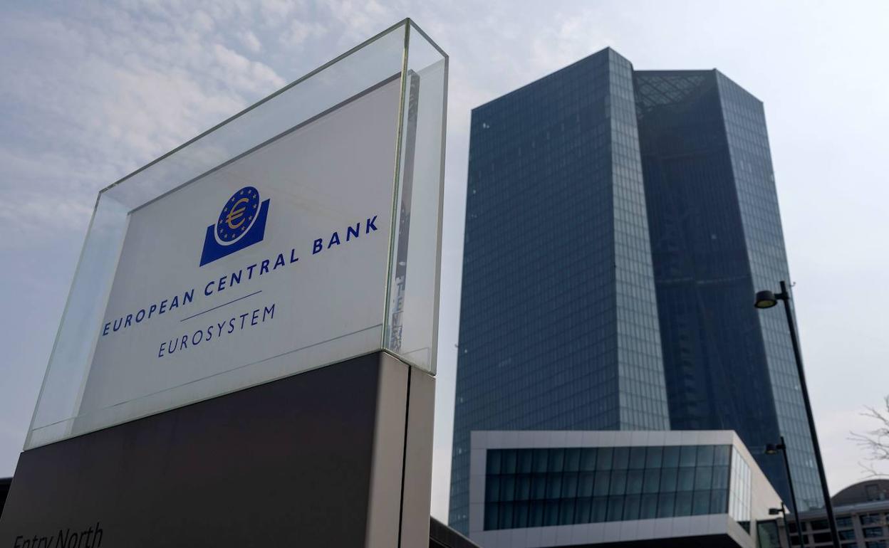 Sede del Banco Central Europeo (BCE) en Fráncfort. 