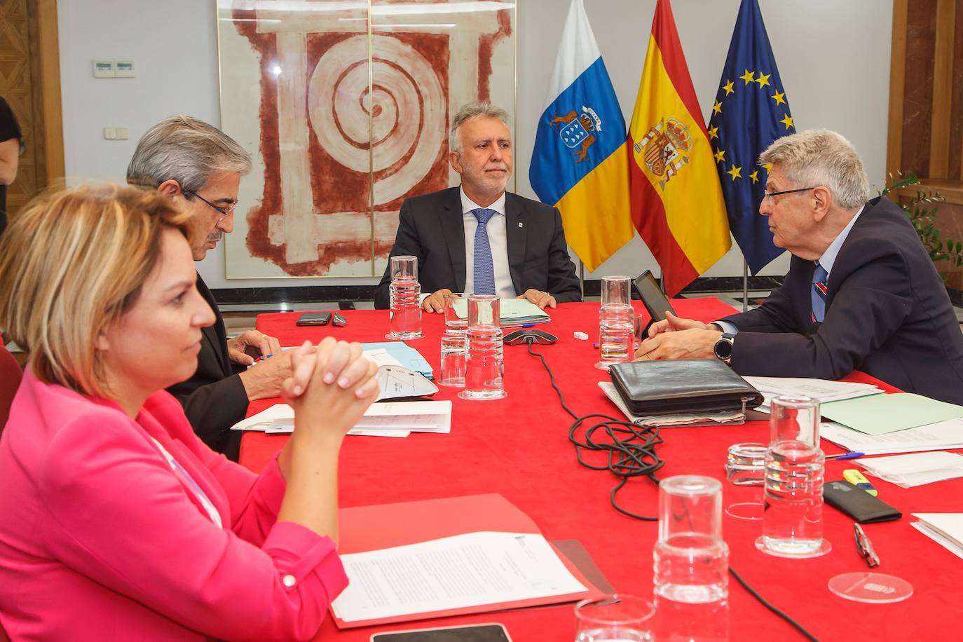 Imagen de una reunión del Consejo de Gobierno. 