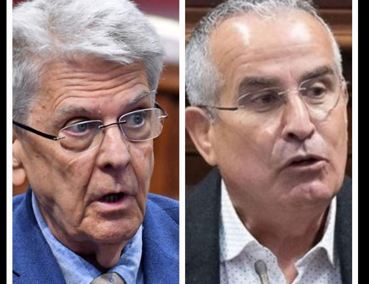 Pérez y Cabrera se enredan en trifulca parlamentaria a raíz de las autopsias