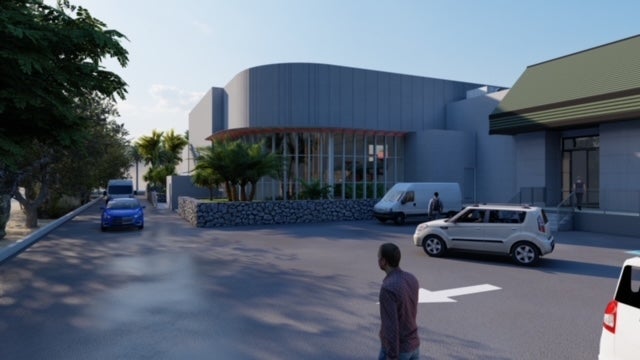 Fotos: El mercado de Maspalomas tendrá 1.000 plazas de &#039;parking&#039;, 21 locales y 8 kioscos