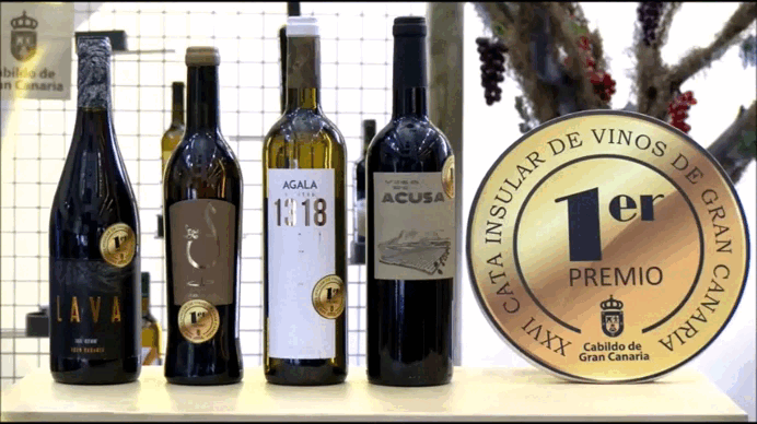 Los vinos de Gran Canaria premiados en la cata 2022. 