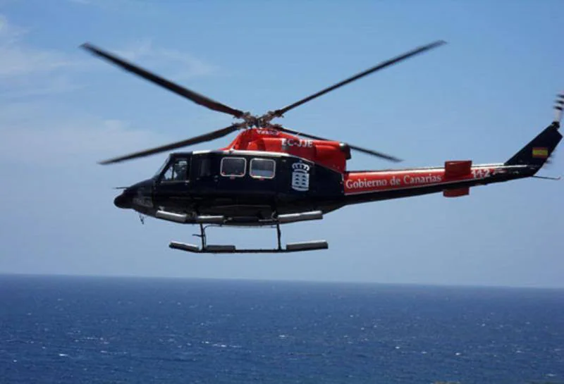 Imagen de archivo de un helicóptero del GES. 