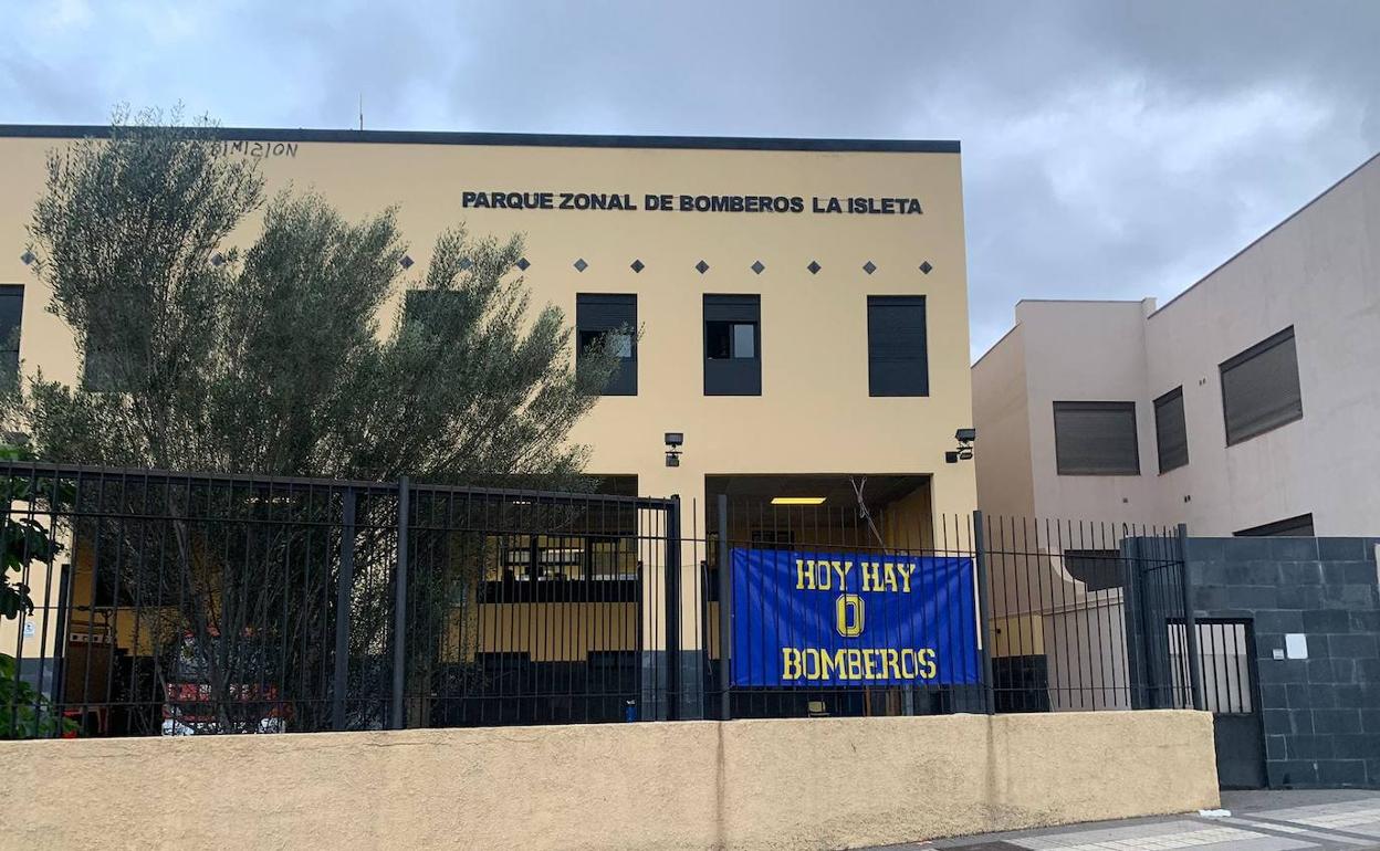 Parque de bomberos de La Isleta. 