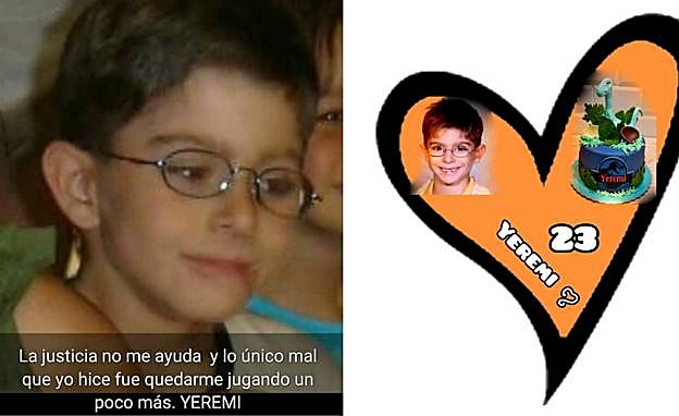 Este lunes, el 23 cumpleaños de Yéremi Vargas