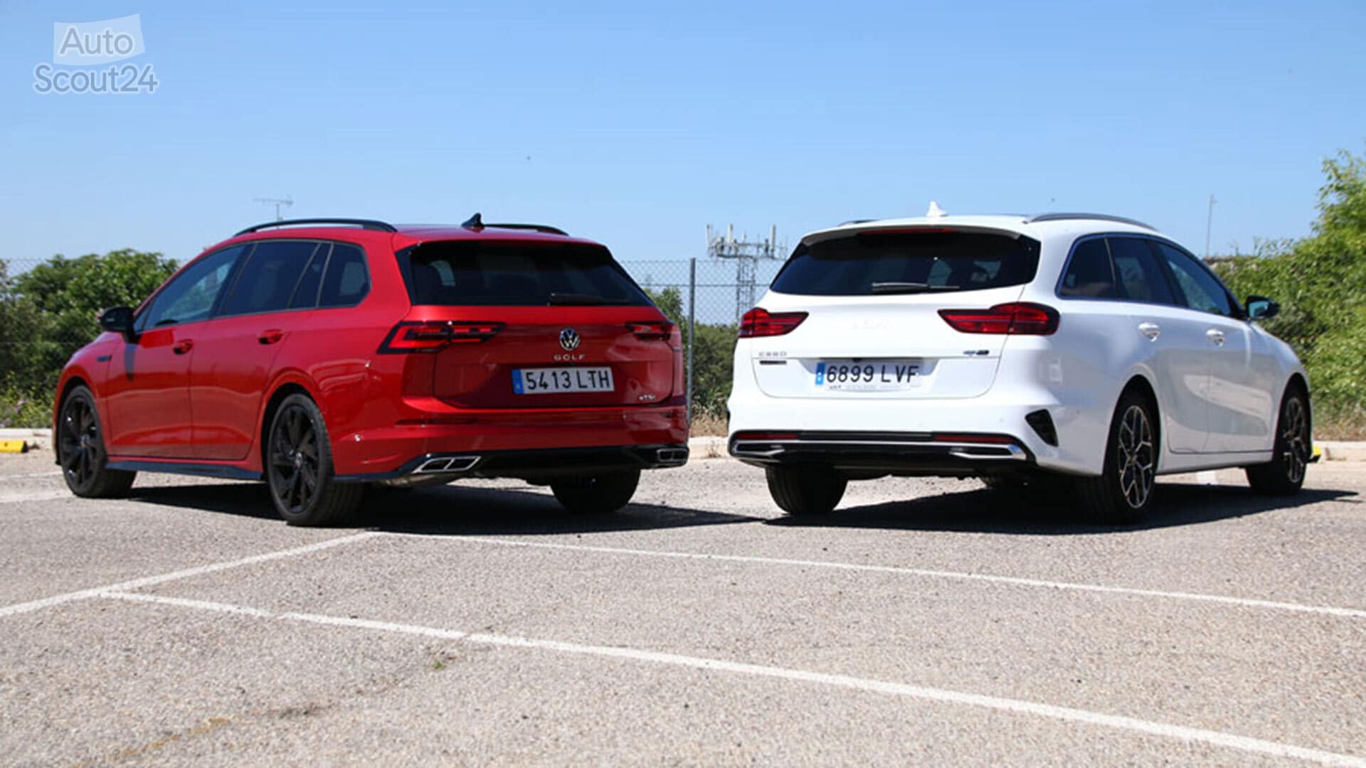 Comparativa: Volkswagen Golf Variant vs. Kia Ceed Tourer