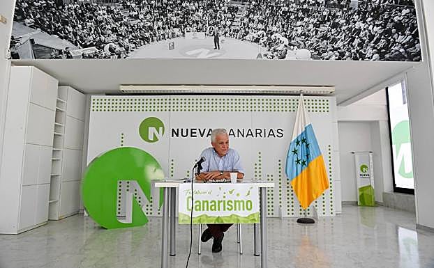 Imagen principal - Carmelo Ramírez, secretario de Organización de NC. 