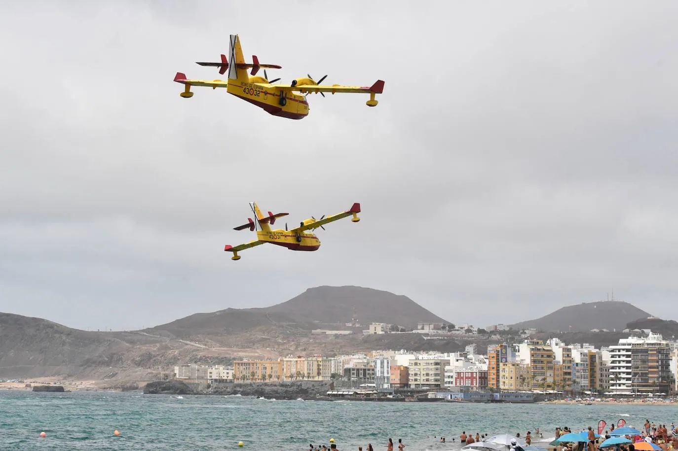 Fotos: Baja el calor en Canarias pero sigue rozando los 30ºC