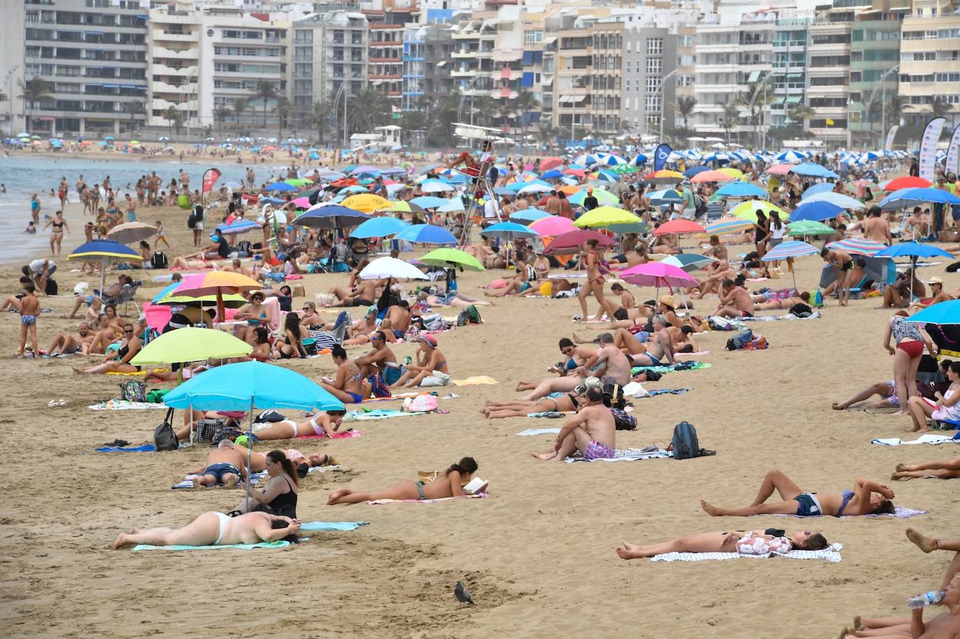 Fotos: Baja el calor en Canarias pero sigue rozando los 30ºC