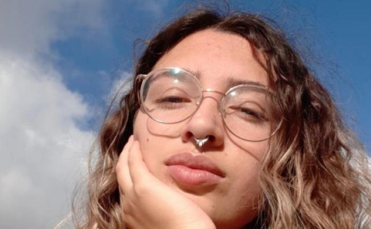 La cantante galdense Salomé Moreno. 