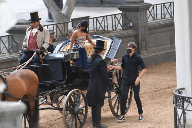 Fotos: El rodaje de &#039;Zorro&#039; llega al Gabinete Literario