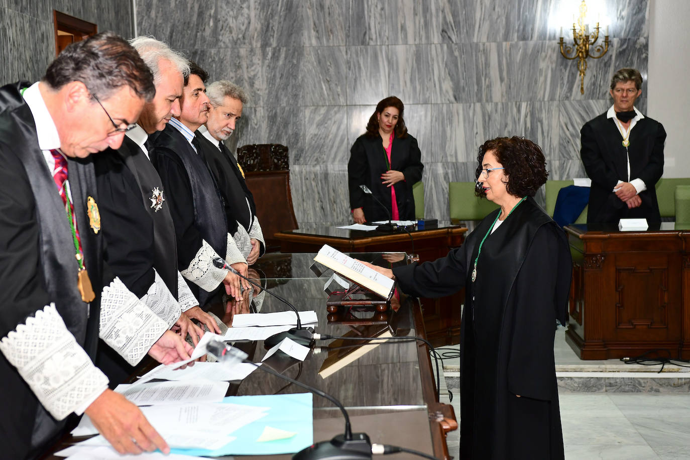 Fotos: El acto de juramento de los Graduados Sociales, en imágenes