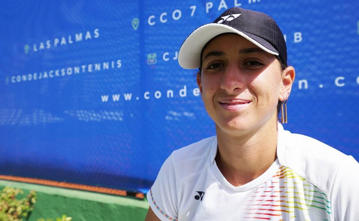 Inés Ibbou, en las instalaciones del Conde Jackson. 