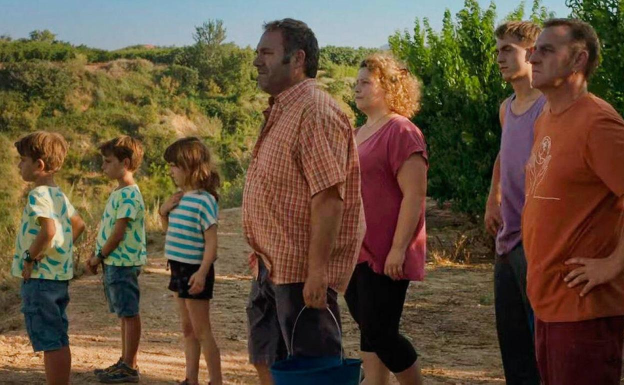 Imagen de 'Alcarràs', largometraje con el que Carla Simón se impuso en la última edición de la Berlinale y que se podrá ver en la Casa de Colón el día 25 de agosto en Cine+Food. 