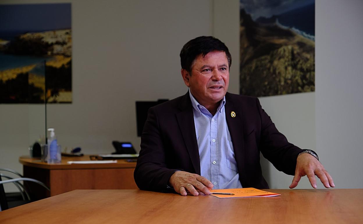 Pedro Armas, alcalde de Pájara. 