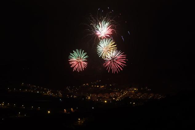 Fotos: Noche de fuegos en San Lorenzo