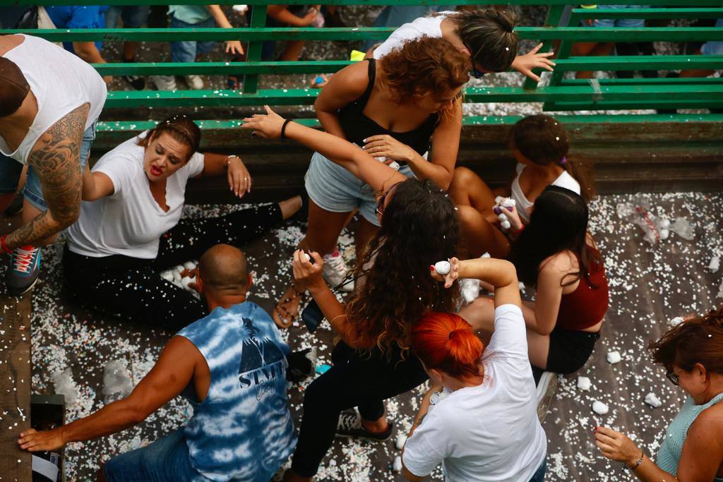 Fotos: Batalla de las flores en guia