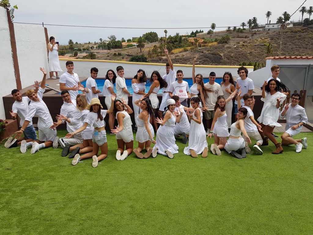 Imagen de la fiesta sorpresa para Helena Melián.