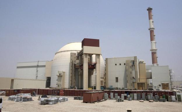 Imagen de archivo de la planta nuclear en Bushehr, Irán. 