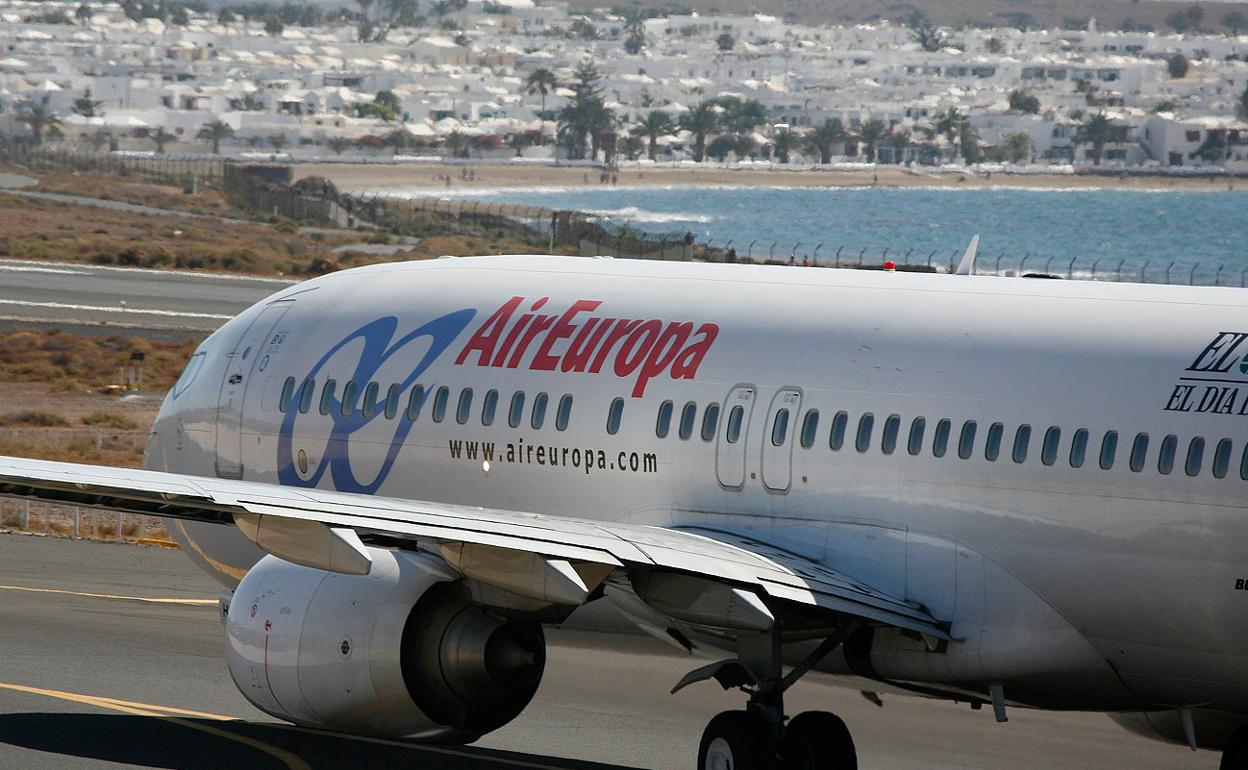 Avión de Air Europa. 