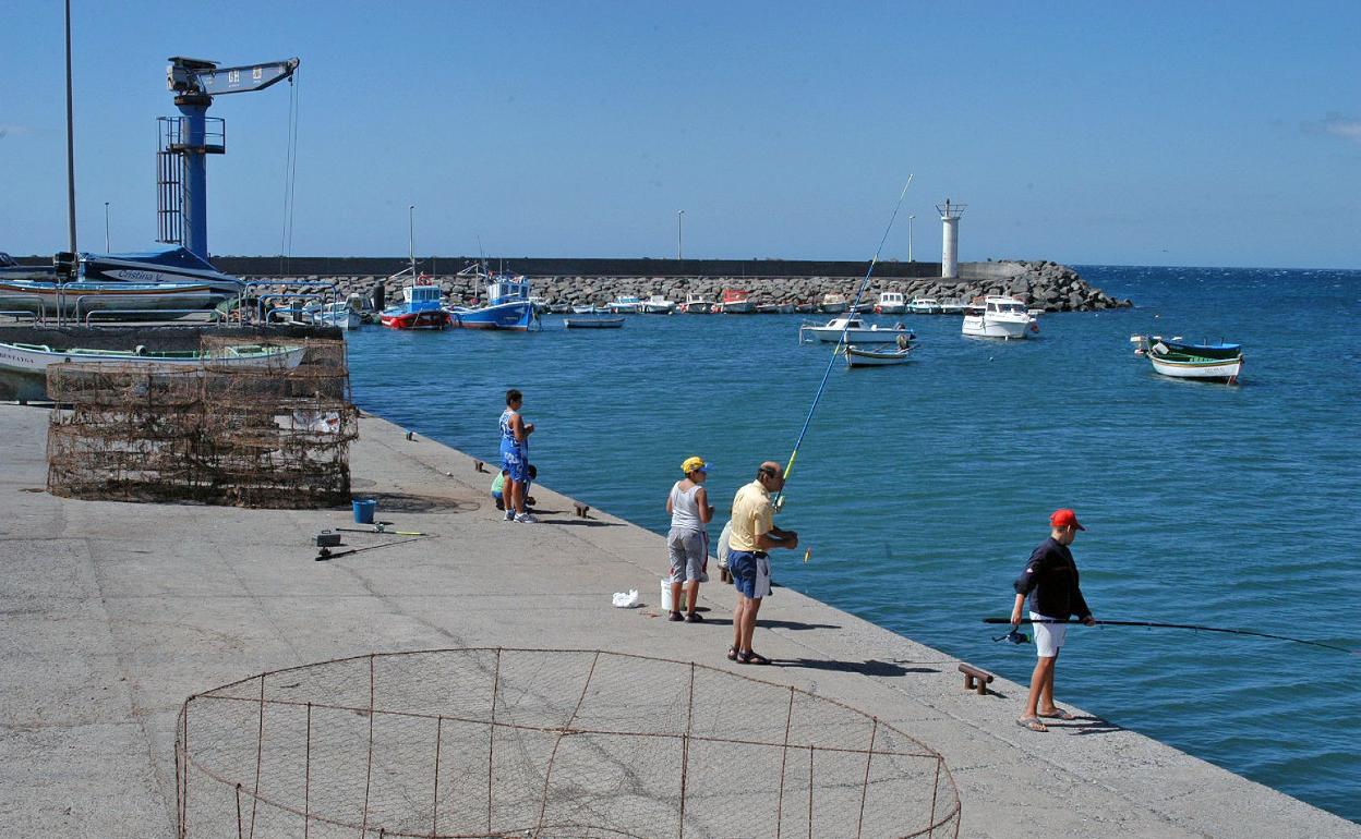 Imagen de archivo del puerto de Castillo del Romeral, en el municipio de San Bartolomé de Tirajana. 