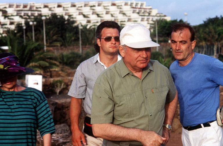 Fotos: Aquellas vacaciones de Gorbachov y Raisa en La Mareta en 1992