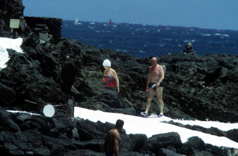 Fotos: Aquellas vacaciones de Gorbachov y Raisa en La Mareta en 1992