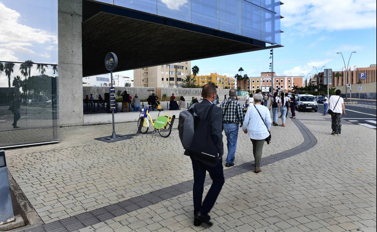Accesos a la Ciudad de la Justicia. 