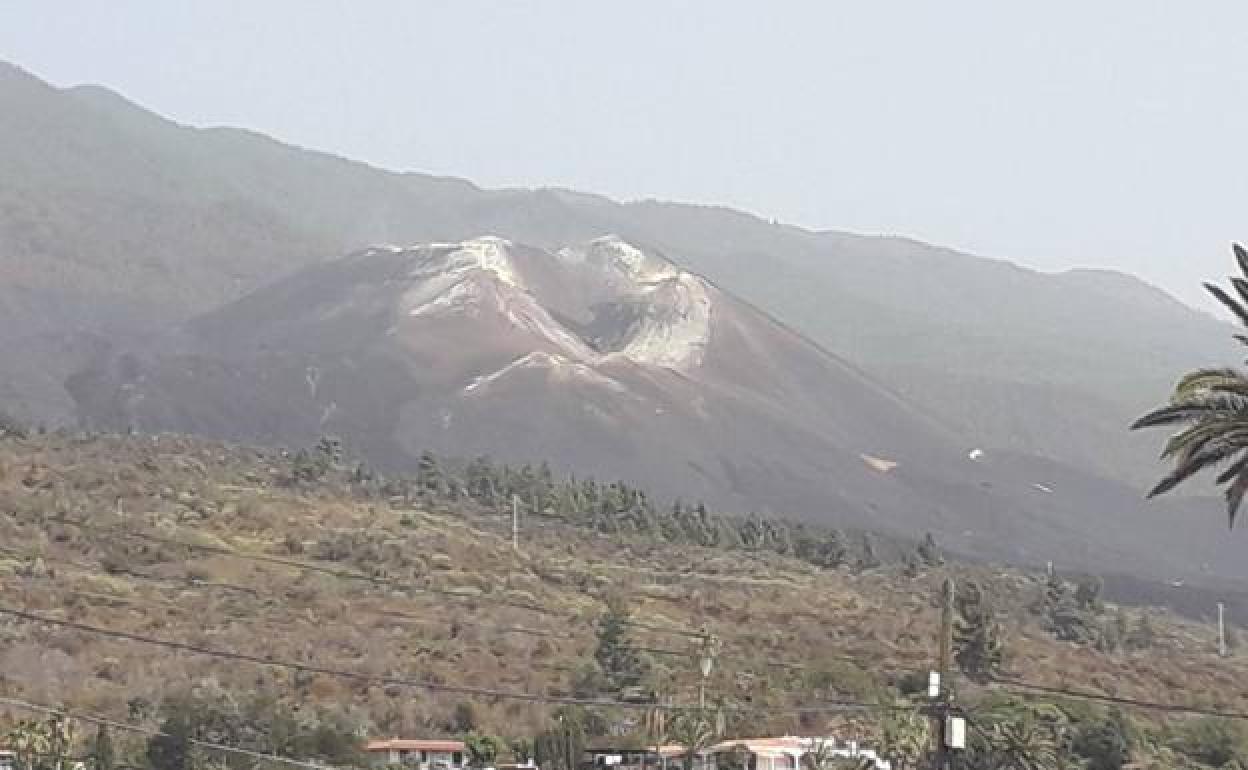 Imagen del Volcán de La Palma. 