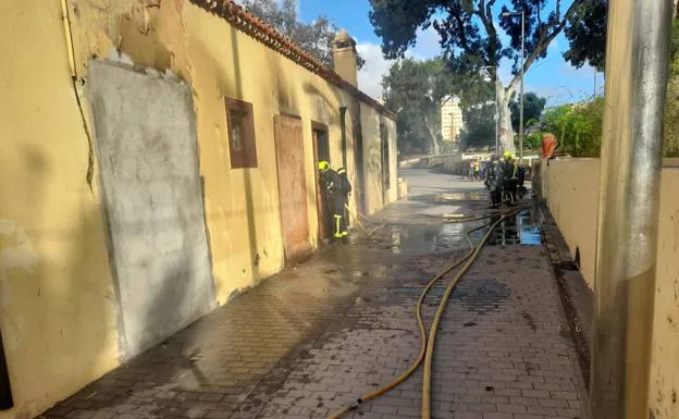 Imagen principal - Incendio en la Casa de la Condesa.