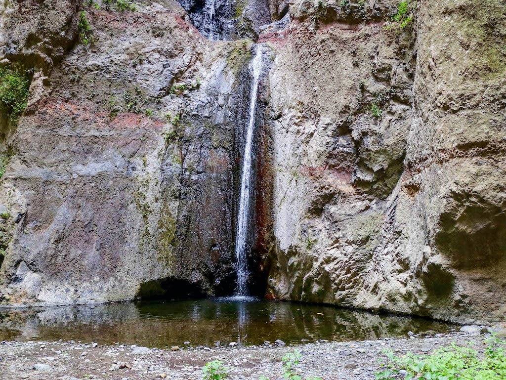 Cascada del Barranco del Infierno (Adeje). 