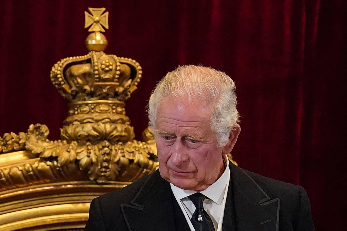 El nuevo monarca de Reino Unido, Carlos III. 