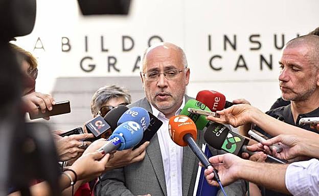 Antonio Morales, presidente del Cabildo de Gran Canaria.