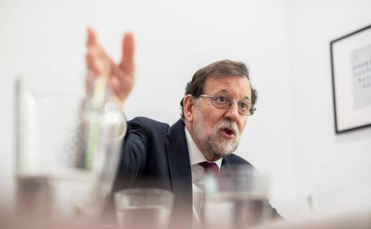 El expresidente del Gobierno de España, Mariano Rajoy. 