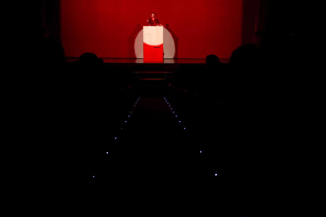 Fotos: Estreno de la obra de teatro «patriotas» en teatro perez galdos. 