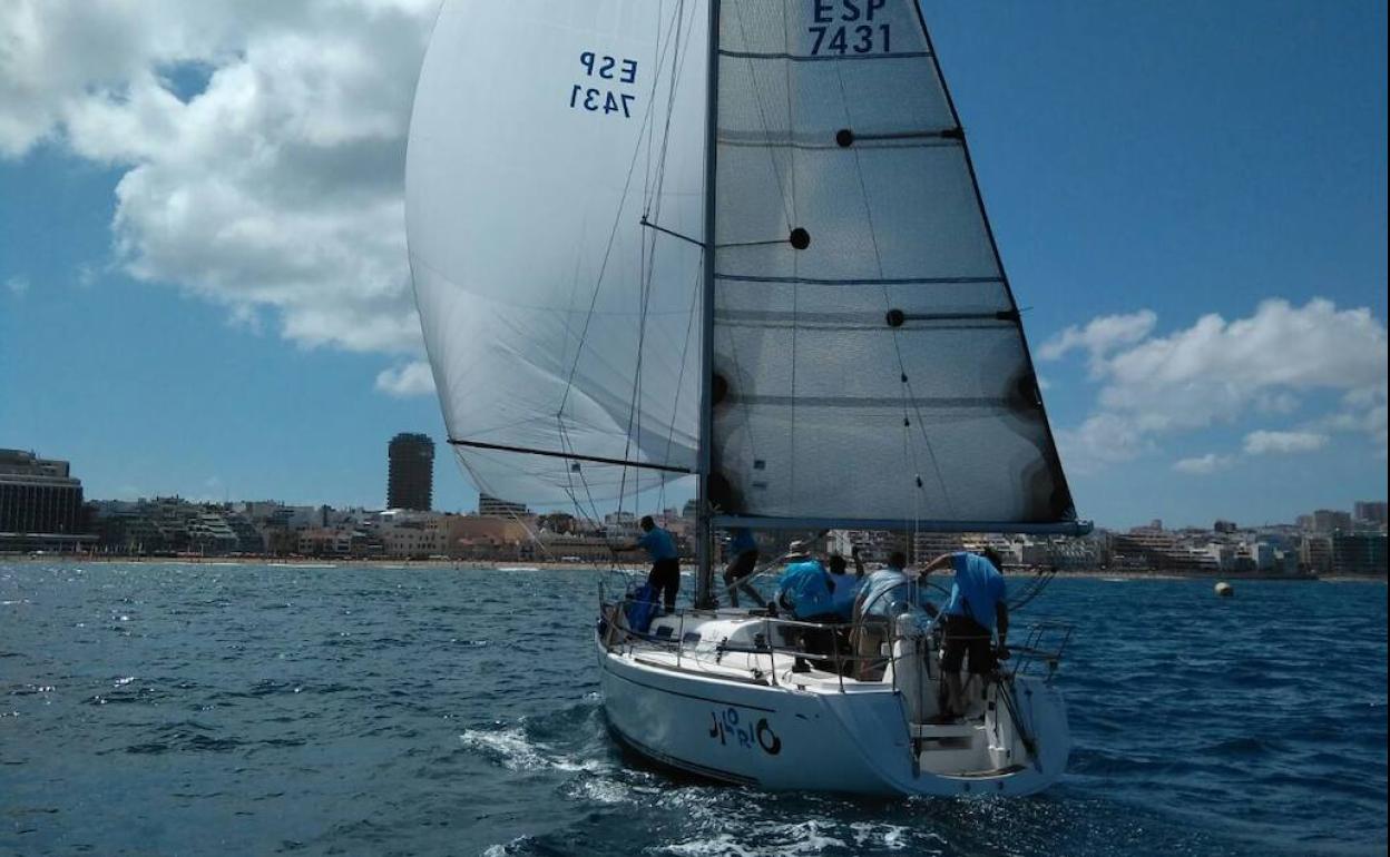Regata a Las Canteras del pasado año 2021. 