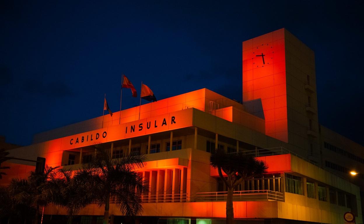 Imagen de la sede del Cabildo de Gran Canaria. 