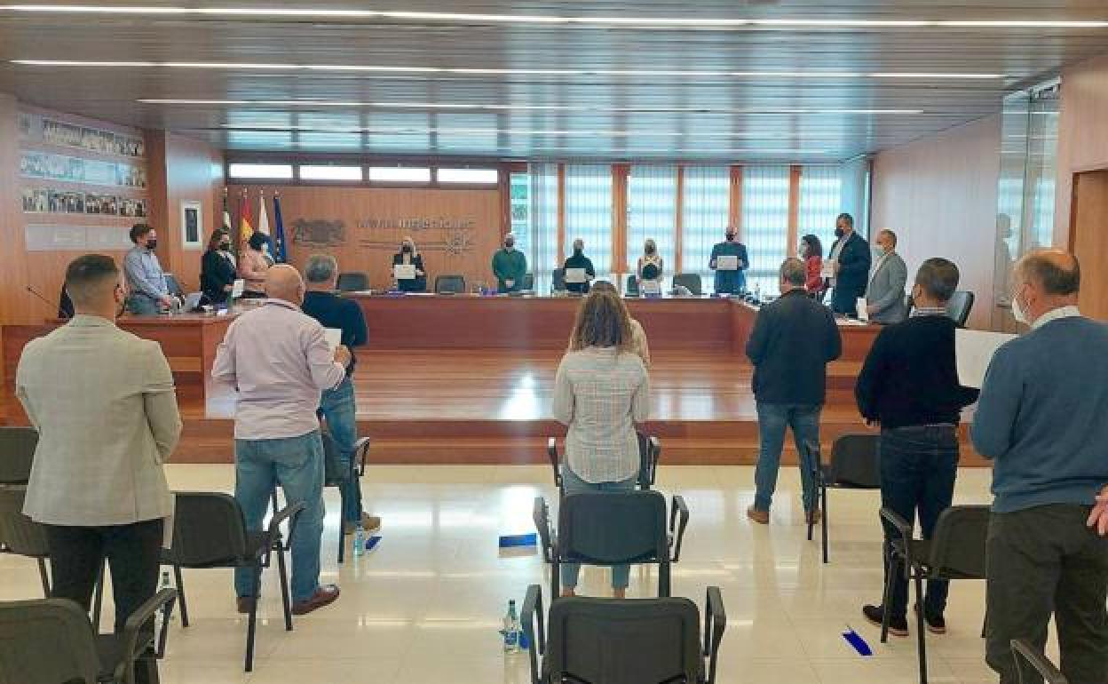 Foto de archivo de un pleno municipal. 
