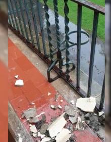 Imagen secundaria 2 - La lluvia, un castigo más para el Museo Néstor