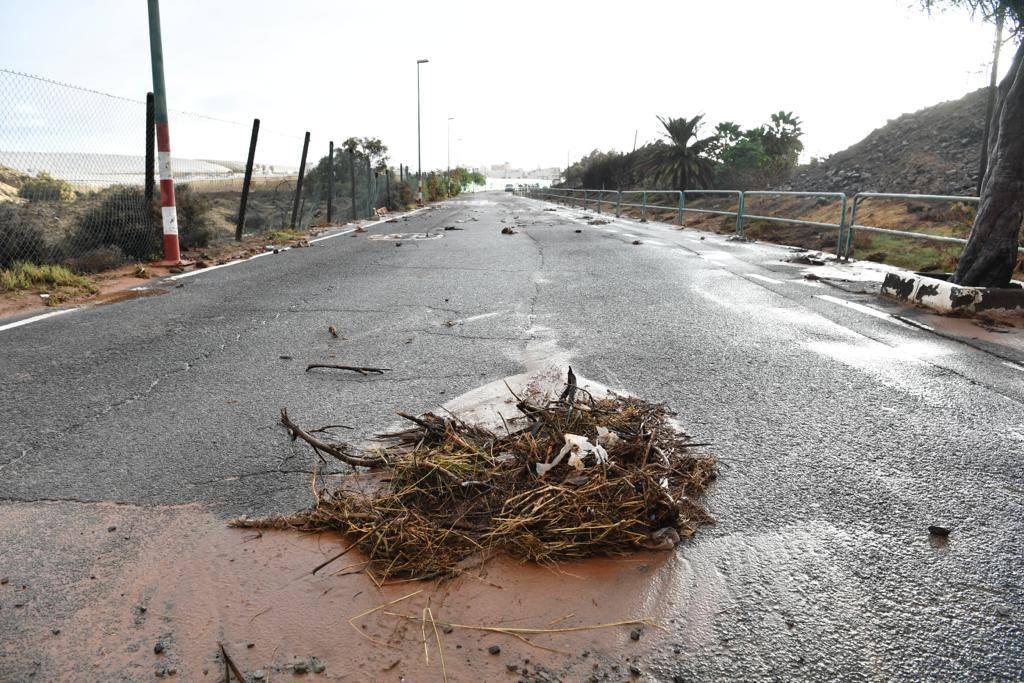 Fotos: Desperfectos en Gran Canaria tras el paso inminente de &#039;Hermine&#039;