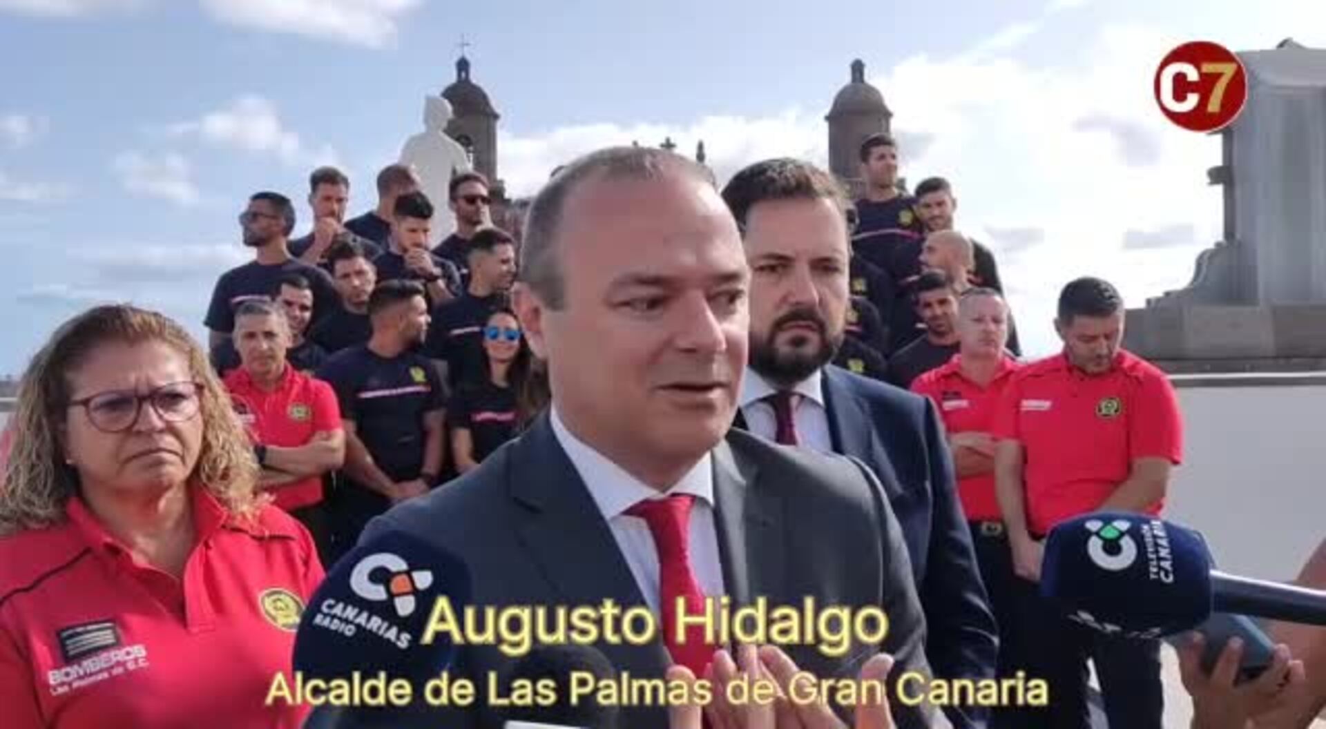 Augusto Hidalgo, sobre el conflicto con los bomberos