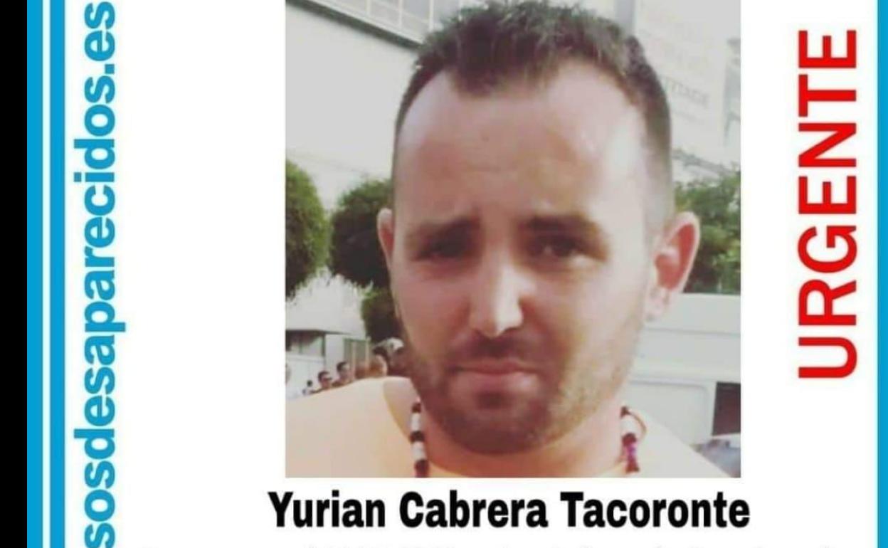Localizan sin vida el cuerpo de Yurian Cabrera