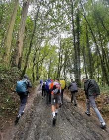 Imagen secundaria 2 - Arranca desde Melide la etapa gallega del Camino de los Valores