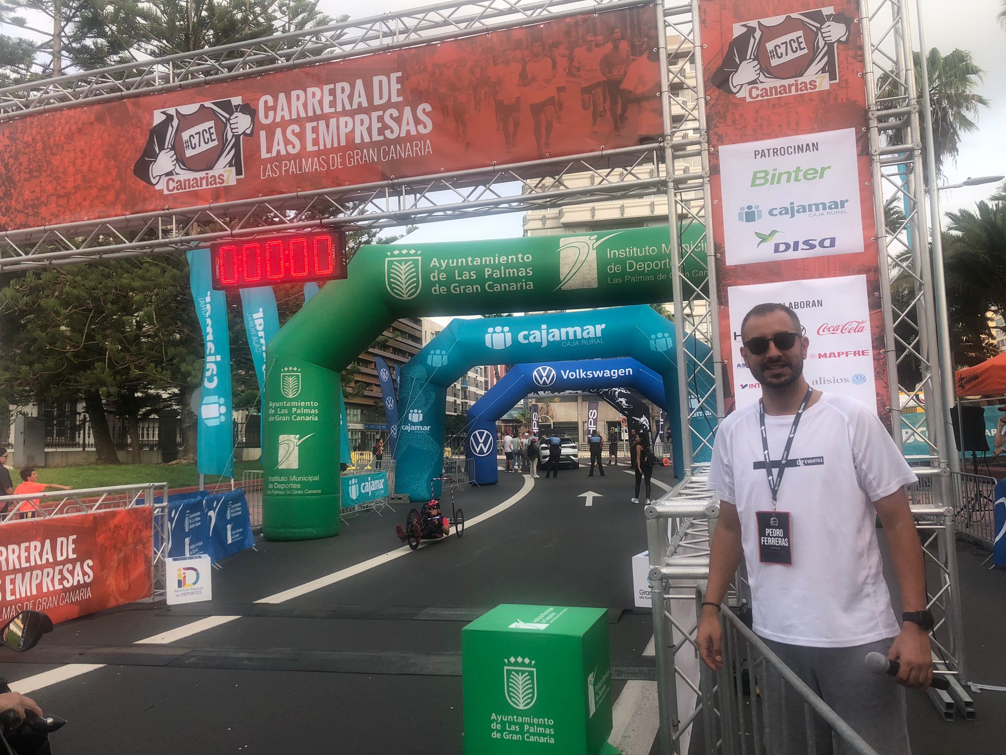 Fotos: Ambiente en la Carrera de las Empresas