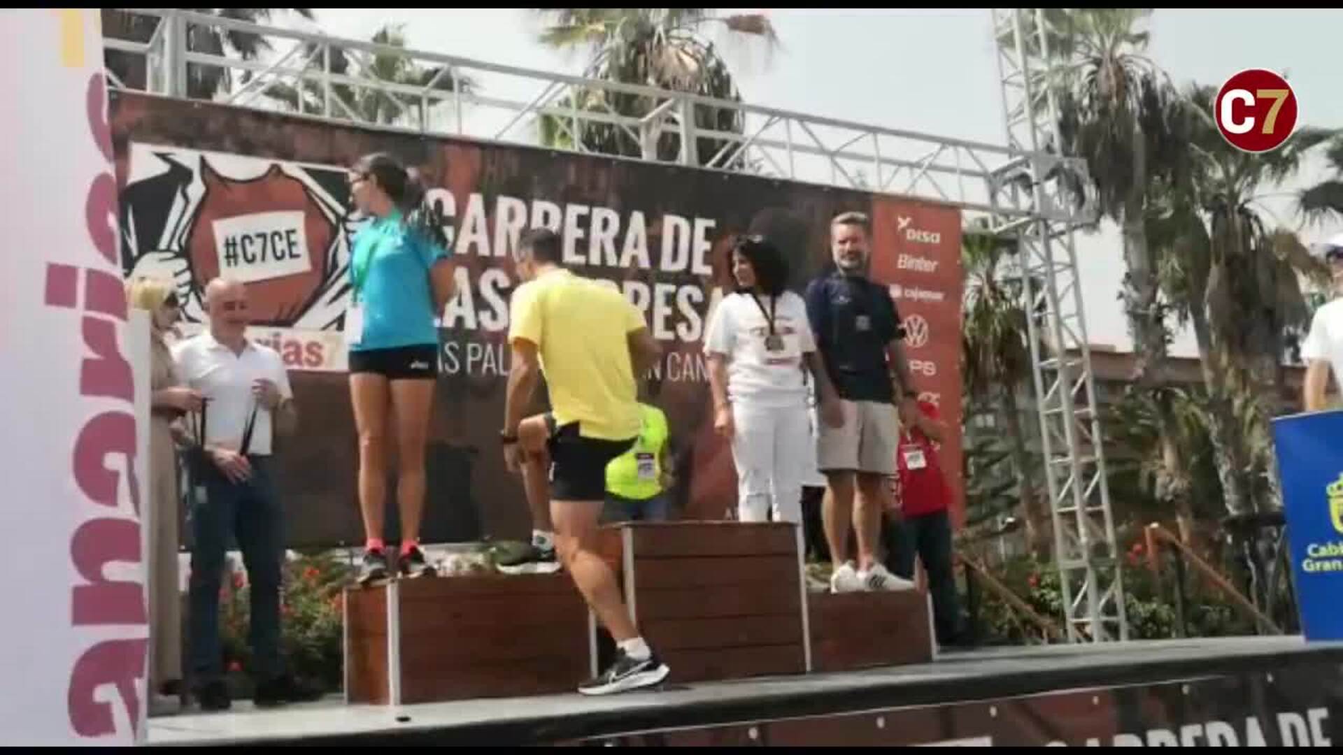 Ellos son los más rápidos de la categoría de 10K de la Carrera de las Empresas
