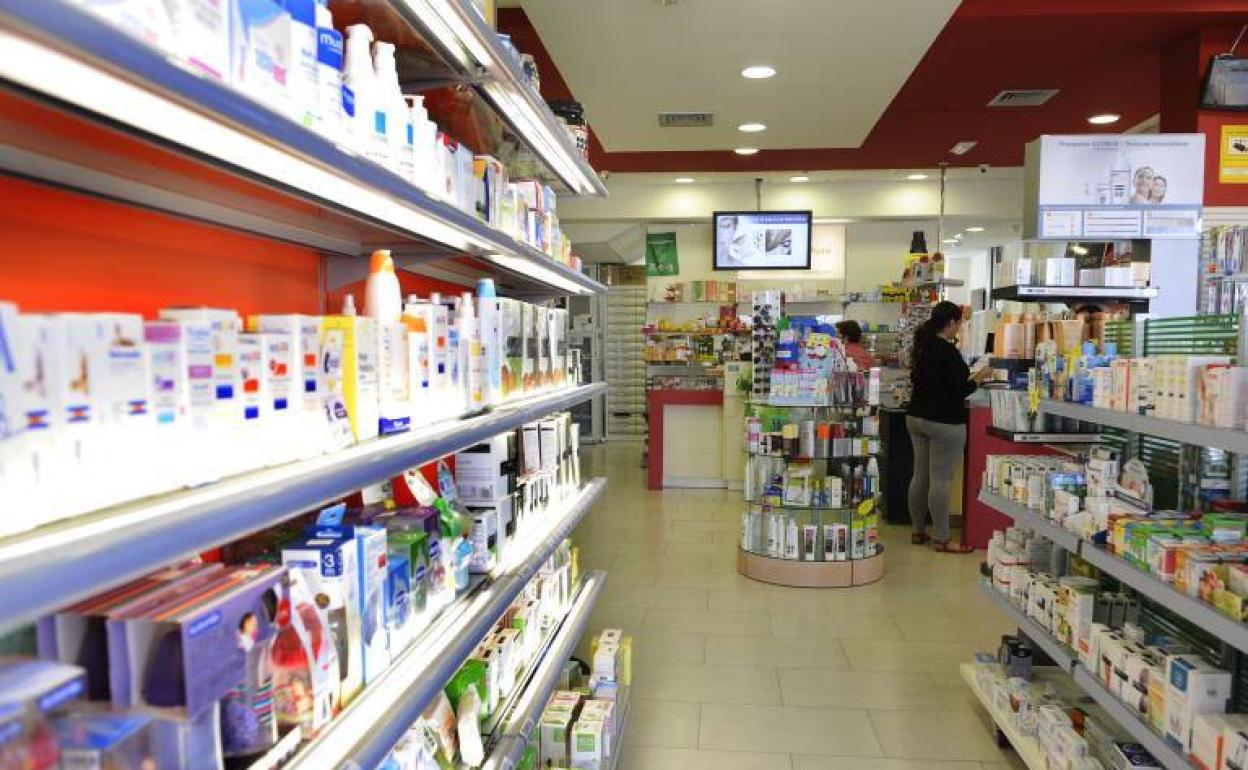Foto de archivo de una farmacia en Gran Canaria